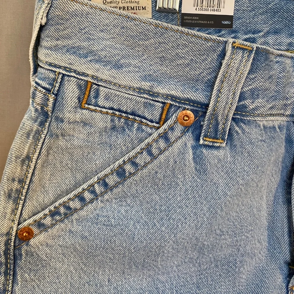 Levi's Premium Type 1 Jeans Skirt - size 27 - Picture 7 of 15